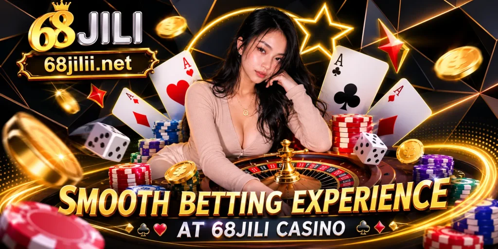 68jili Glamorous online casino ad design 68jili Glamorous online casino ad design